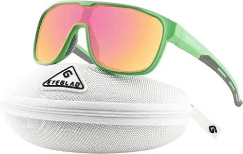 Vista 13 de MARS Lifestyle Gafas de sol polarizadas al aire libre UV400 Anti-agua de mar Mujeres Hombres Adulto Adolescente Correr Pesca Deportes