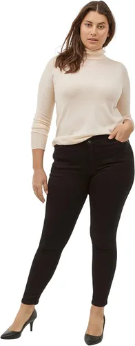 Vista 5 de Ellos Suéter de cuello alto de talla grande para mujer