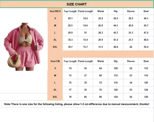 Vista 6 de Conjunto casual de 2 piezas para mujer blusa con botones y pantalones cortos de cintura alta conjunto de overoles