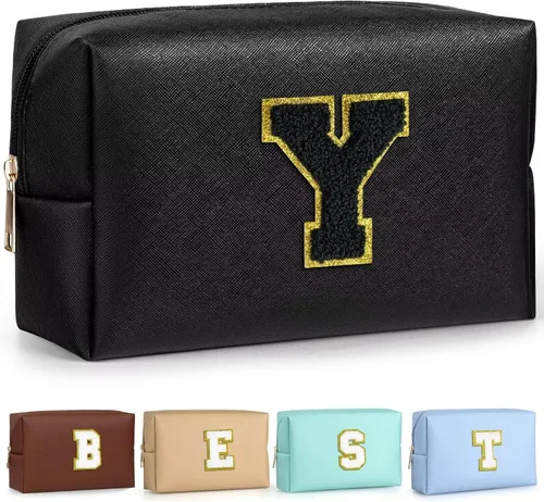 Vista 137 de TOPEAST - Bolso de maquillaje para mujer, Negro -, A
