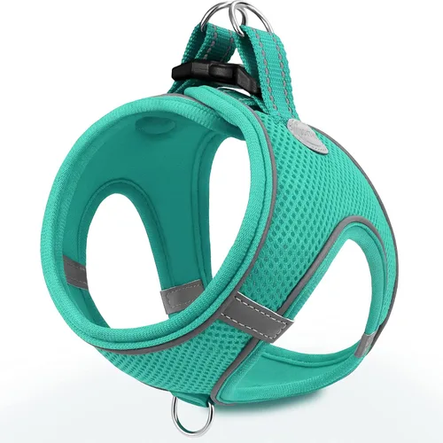 Vista 14 de Joytale Arnés para Perros Pequeños, Chaleco de Malla Transpirable Step-in, Arneses Acolchados Suaves Reflectantes para Gatos y Perros Cachorros