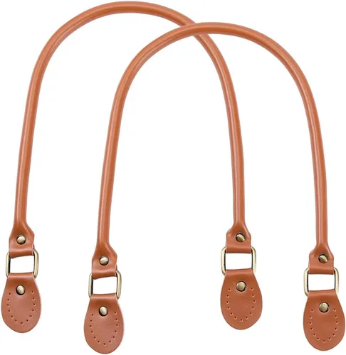 Vista 6 de PH PandaHall 2 piezas de 24.2 pulgadas de cuero para bolso de mano, Negro