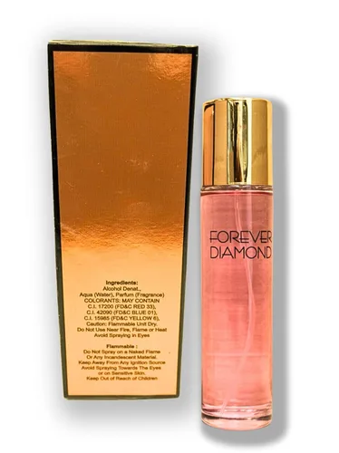 Vista 5 de Generic Forever Diamond Pour Femme Eau De Parfum Floral Aldehído Fragancia para Mujer 3.4 FL Oz.