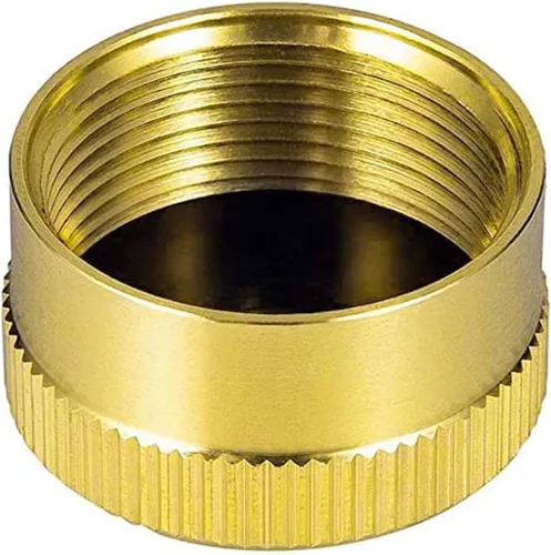 Vista 5 de 4 tapas de botella de propano de latón macizo, tapa de tanque de repuesto de 1 libra, universal para estufa de campamento al aire libre