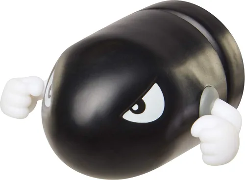 Vista 2 de World of Nintendo Super Mario 2.5" Bullet Bill Mini figura
