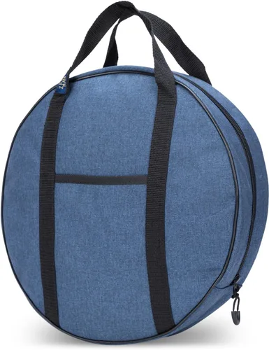 Vista 8 de Bolsa de cable de puente de 14 pulgadas, bolsa de cable de herramientas, organizador de almacenamiento de cables con bolsillo exterior para cables