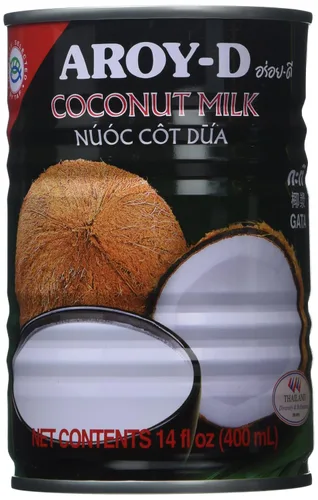 Vista 3 de AROY-D Lata de leche de coco de 14 onzas (paquete de 6)