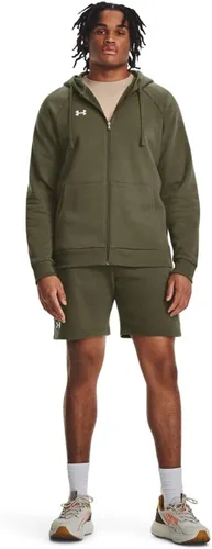 Vista 3 de Under Armour Sudadera con capucha Rival Fleece con cremallera completa para hombre
