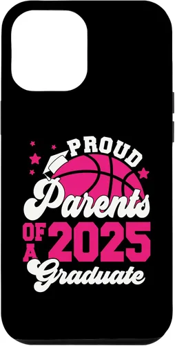 Vista 24 de iPhone XR Parents of a 2025 Graduate Senior Graduation Basketball Case