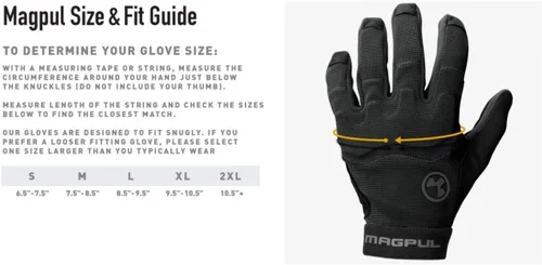 Vista 6 de Magpul Guantes Técnicos Ligeros Guantes de Trabajo