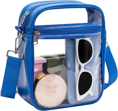 Vista 9 de Paxiland Clear Bag for Stadium Events Clear Purse Transparent Handbag for Sports Concerts Work Festival