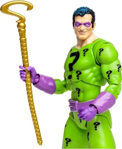 Vista 2 de McFarlane Toys - DC Multiverse The Riddler (DC Classic) Figura de acción de 7 pulgadas