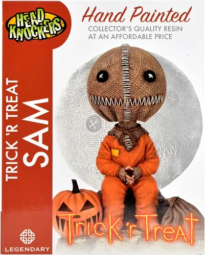 Vista 2 de NECA - Trick 'r Treat Sam - Aldaba de cabeza