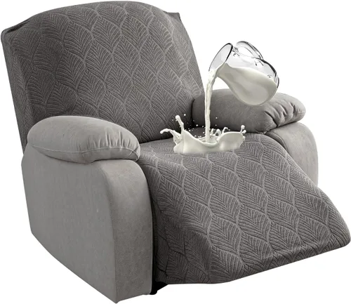 Vista 9 de Funda para Silla Reclinable 100% Impermeable, 1 Pieza Fundas Elásticas para Sofá Reclinable Lavables para Silla Reclinable para Mascotas, Perros