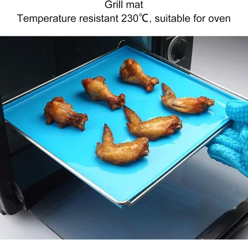 Vista 2 de Alfombrillas deshidratadoras de silicona con borde, 4 alfombrillas antiadherentes reutilizables para deshidratador de frutas, compatibles