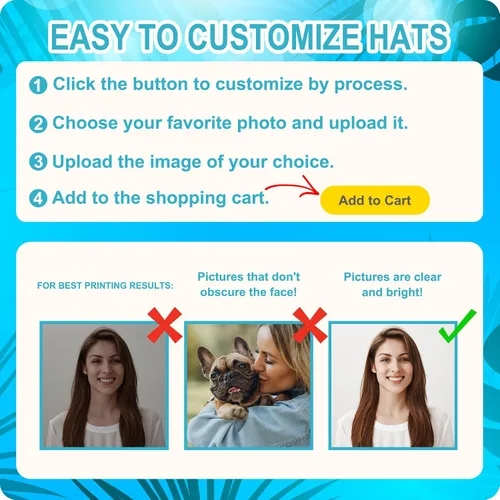 Vista 6 de Sombreros de pescador personalizados para mujeres y hombres, diseño personalizado de tu propio texto, logotipo, foto, sombrero de pescador