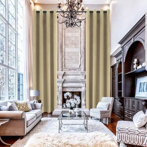 Vista 18 de Cortinas de lujo suaves de terciopelo extra largas, colección de franela hecha a medida Multicolor