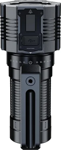 Vista 2 de fenix LR60R, linterna LED recargable de largo alcance ultra brillante 21,000 lúmenes 3,559.7 ft 113 horas máximo carga rápida de 45 W