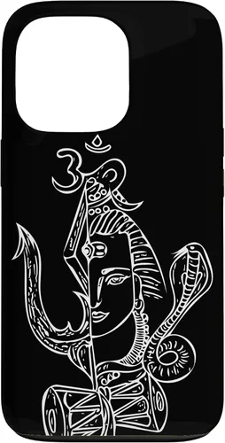 Vista 10 de Lord Shiva Hindu God Spiritual Yogi Inspirational Yoga Case for iPhone 17