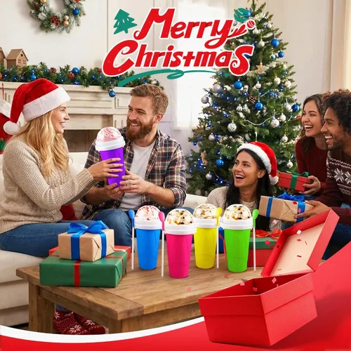 Vista 7 de tgosomt Vaso para granizar, tazas geniales para hacer granizos, cosas divertidas y geniales, regalos de elefante blanco, regalos de fiesta, regalos