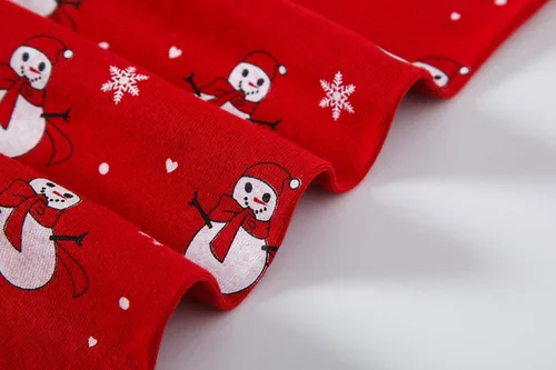 Vista 7 de Babyroom Pijama de algodón a juego de 4 piezas para niñas pequeñas y muñecas a juego