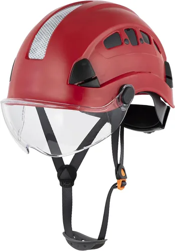 Vista 30 de Casco Protector Defender Safety H1 con Visera ANSI Z89.1