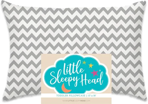 Vista 17 de Funda de almohada para jóvenes Little Sleepy Head - 100% funda de almohada de algodón y hipoalergénica - Funda de almohada envolvente de ajuste