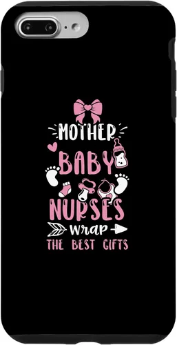 Vista 9 de iPhone 15 Nurse: Mother Baby Nurses Wrap The Best Gifts - Funda para bebé niña