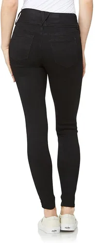 Vista 2 de WallFlower Women's Sassy Skinny High-Rise Insta Soft Juniors Jeans (Standard and Plus)