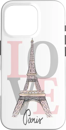 Vista 20 de Funda para iPhone 16 Paris Eiffel Tower - Love Paris Cute Trendy