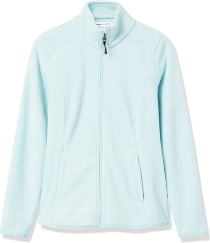 Vista 9 de Tienda Essentials - Chaqueta de vellón suave ajuste clásico manga larga y con cremallera completa para mujer