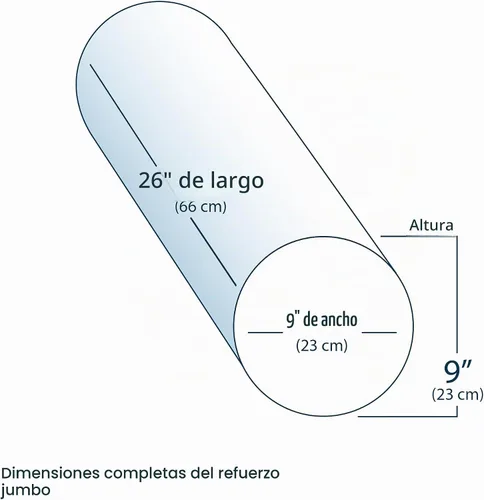 Vista 7 de EARTHLITE Almohada Bolster Jumbo - Cojín de masaje duradero, tapicería 100% PU con asa de correa Negro