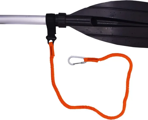 Vista 5 de YYST Correa de paleta naranja Paddle Holder Tool Lanyard - Sin paleta