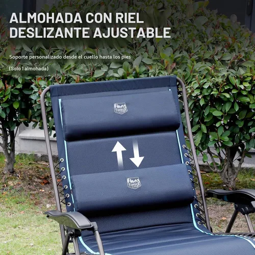 Vista 7 de TIMBER RIDGE Silla reclinable de gravedad cero extra grande, de 33 pulgadas de ancho XXL, con mesa auxiliar, silla de salón acolchada completa