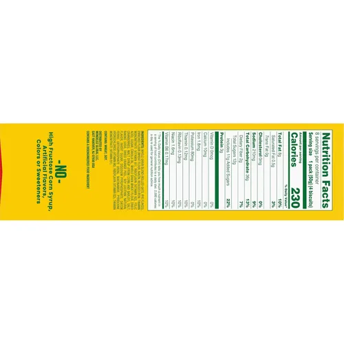 Vista 18 de belVita Galletas de barras de desayuno, naranja arándano, 8 paquetes