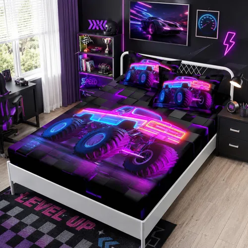 Vista 27 de HOSIMA - Juego de ropa de cama con diseño de ajolote para decoración de dormitorio infantil, patrón de dibujos animados espaciales Kawaii, animales