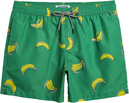 Vista 17 de maamgic Mens Swim Trunks 5" Quick Dry Beach Shorts Bathing Suits with Mesh Lining Pockets