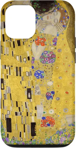 Vista 28 de Gustav Klimt's The Kiss Famous Painting Case for iPhone 17