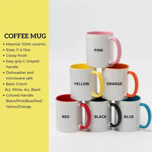Vista 5 de Living-Art Taza de graduación personalizada