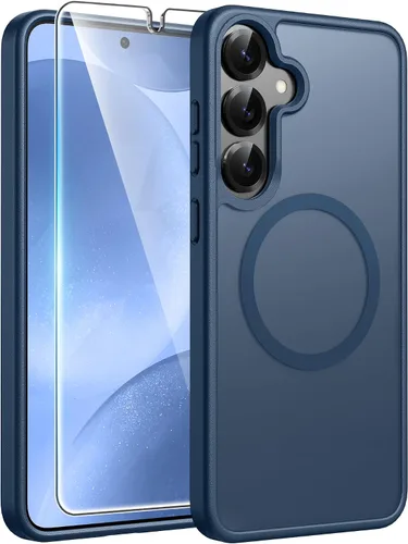 Vista 318 de FNTCASE - Funda para iPhone 16 Pro: magnética, mate, translúcida, de grado militar, protectora contra caídas, resistente, fina, duradera y a prueba