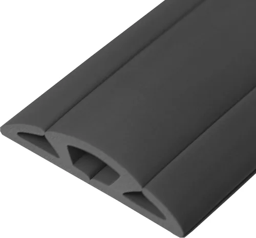 Vista 16 de Protector de cables de 5 pies con 3 canales UTW-CP501-BK, color negro de UT Wire, UTW-CP501-BG