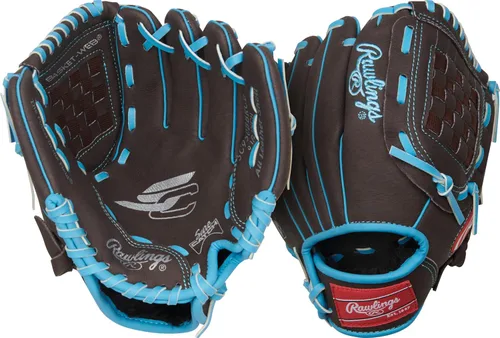 Vista 22 de Rawlings Guante de béisbol y sóftbol Sure Catch Modelos de T-Ball, para jóvenes y adultos recreativos Múltiples tallas y estilos