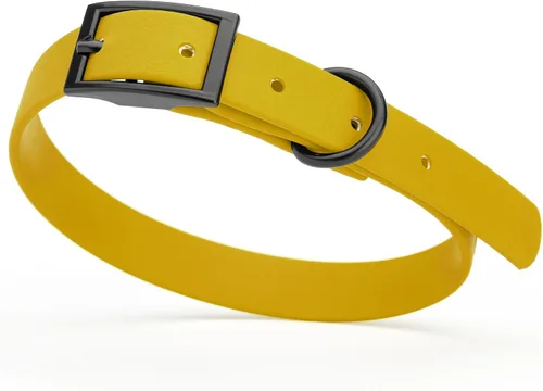 Vista 130 de Dogline Biothane - Collar impermeable para perro con hebilla de liberación rápida, resistente cincha de nailon recubierta con resistente y a prueba