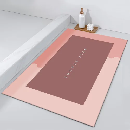 Vista 25 de Morandi - Tapete súper absorbente, de varios tamaños, antideslizantes, para el hogar, de microfibra de secado rápido, tapete de baño de diatomeas a