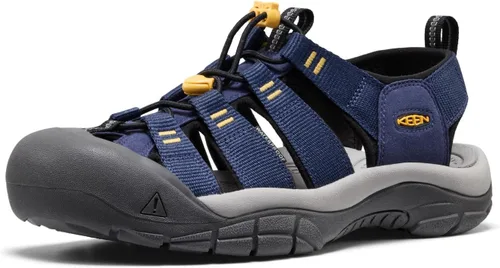 Vista 54 de KEEN Newport H2 Sandalias de punta cerrada para hombre Aleación/oro crema