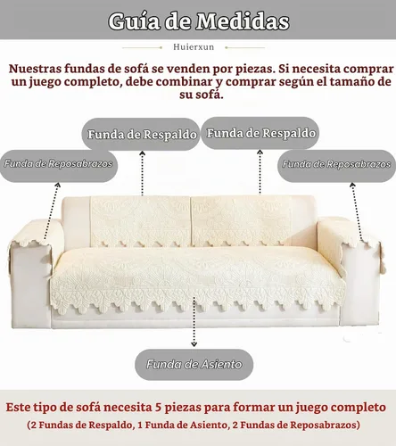 Vista 7 de Funda de Sofá de Lujo de Algodón Vintage con Bordado, Funda de Cojín de Asiento con Textura Floral 3D Estilo Bohemio, Funda Acolchada para Sofá
