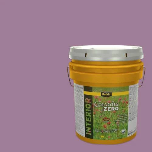 Vista 132 de Rodda Paint CASCADIA ZERO - Pintura plana e imprimación para interiores en uno, cuarto de galón, rosa Mullen