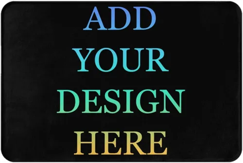Vista 7 de Alfombra personalizada con logotipo, diseño personalizado de tu propia foto, texto, nombre, puerta, tapete antideslizante y duradero, adecuado