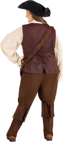 Vista 4 de Plus Size Disney Elizabeth Swann Costume for Women