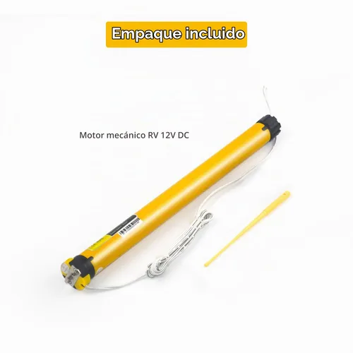 Vista 5 de Allen Wrench - Motor de persiana de repuesto para autocaravana con cable de 12 V CC, interruptor de límite integrado y ajuste